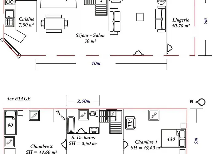 Gite Gites De France - Marquis De Loraille Holiday home Tocqueville-en-Caux
